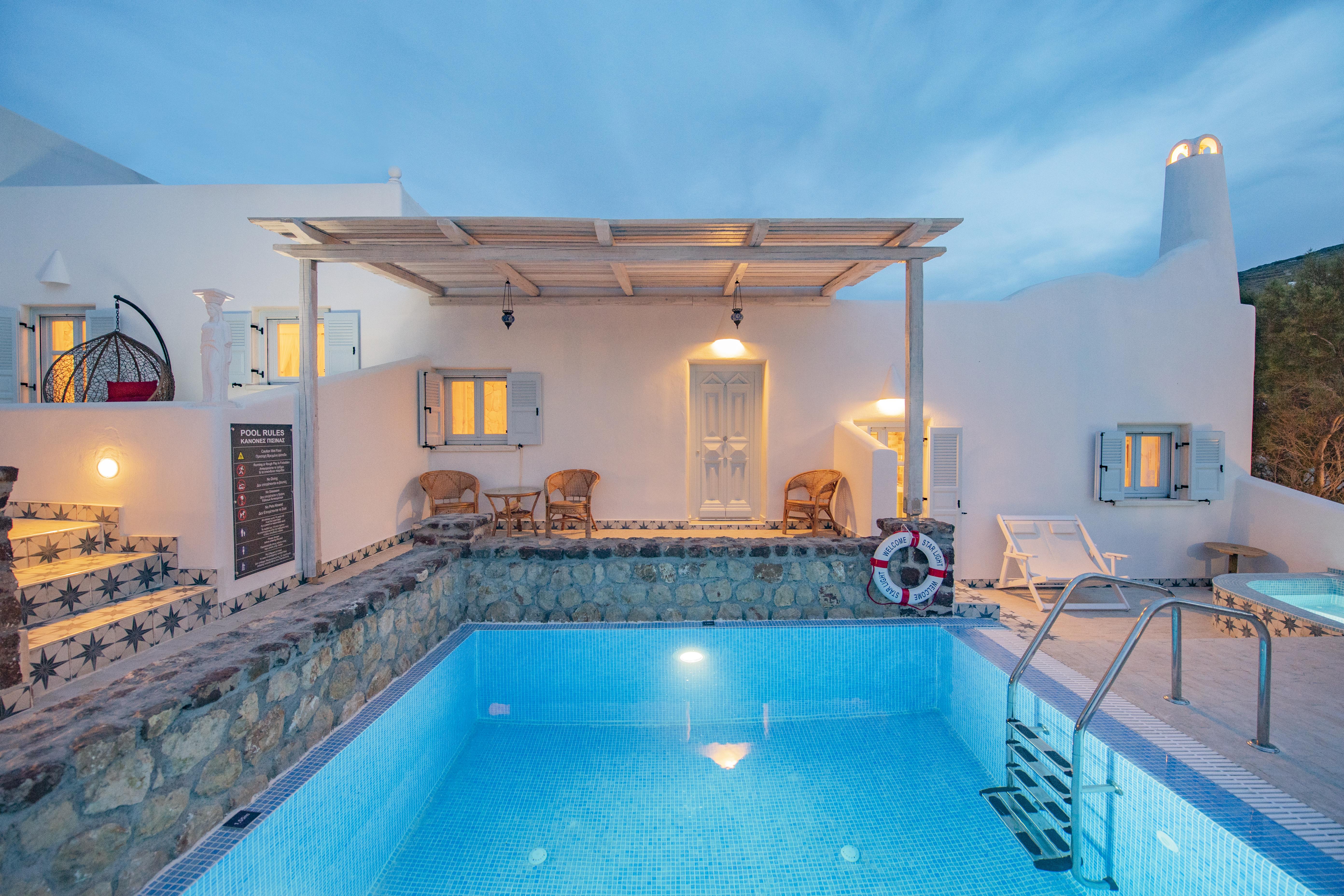 Starlight Luxury Seaside Villa & Suites イメロヴィグリ エクステリア 写真